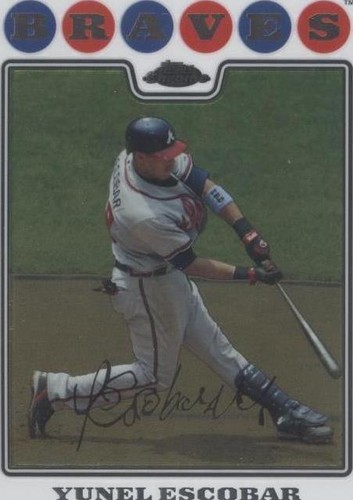 2008 Topps Chrome - Yunel Escobar #53