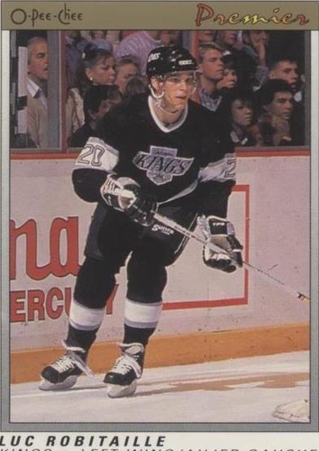1990-91 O-Pee-Chee Premier - Luc Robitaille #99