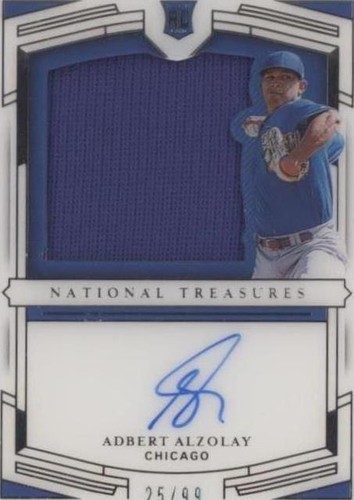 2020 Panini National Treasures - Adbert Alzolay #RSS-AD