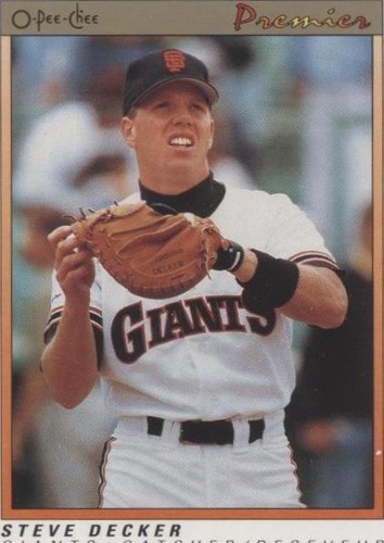 1991 O-Pee-Chee Premier - Steve Decker #33