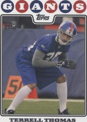 2008 Topps Terrell Thomas #428