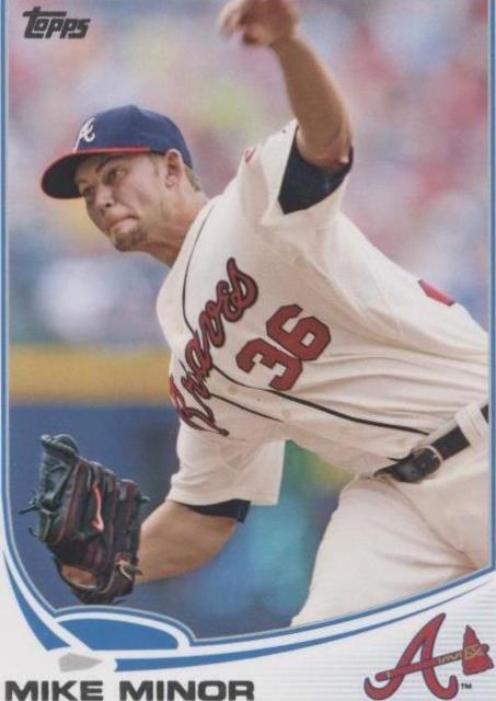 2013 Topps - Mike Minor #257