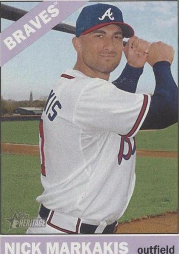 2015 Topps Heritage - Nick Markakis #91