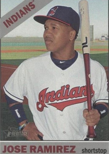 2015 Topps Heritage High Number - Jose Ramirez #684