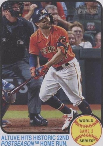 2022 Topps Heritage - Jose Altuve #206
