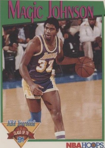 1991-92 NBA Hoops - Magic Johnson #319