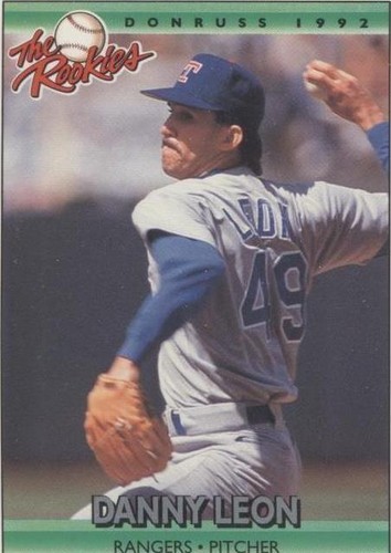 1992 Donruss The Rookies - Danilo Leon #64
