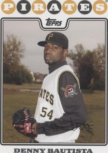 2008 Topps Updates & Highlights - Denny Bautista #UH98