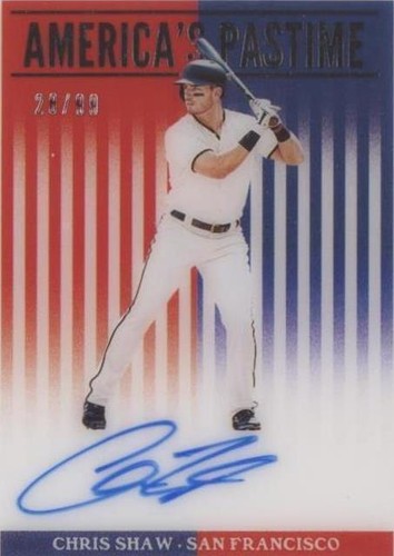 2019 Panini Chronicles - Chris Shaw #AP-CS