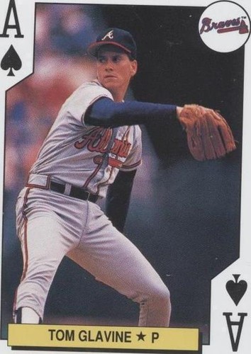 1991 U.S. Playing Cards Major League All-Stars - Tom Glavine #AS