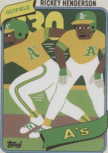 2020 Topps Project 2020 - Rickey Henderson #326