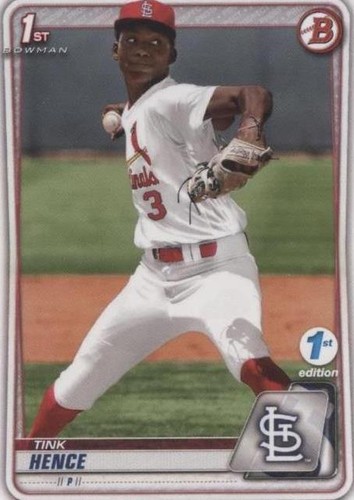 2020 Bowman Draft 1st Edition - Tink Hence #BD-86