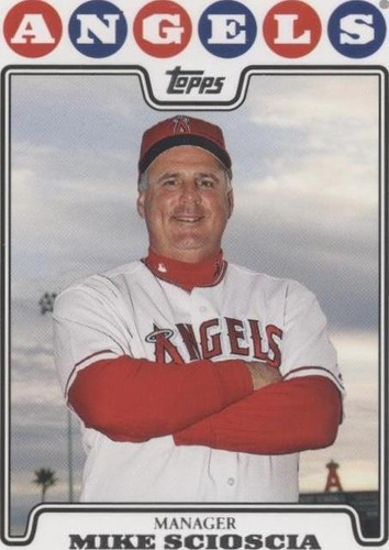2008 Topps - Mike Scioscia #423