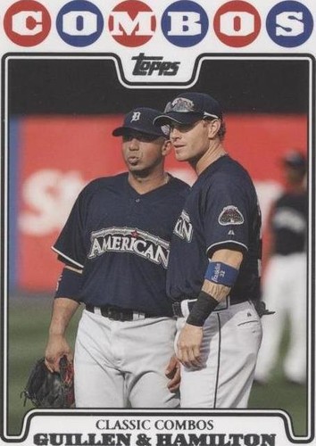 2008 Topps Updates & Highlights - Carlos Guillen Josh Hamilton #UH106