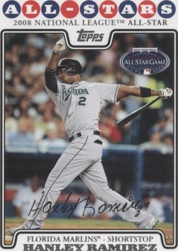 2008 Topps Updates & Highlights - Hanley Ramirez #UH35