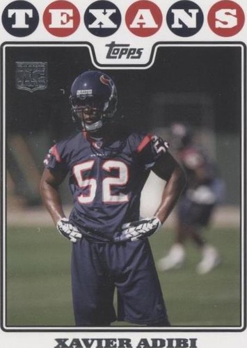2008 Topps Xavier Adibi #419