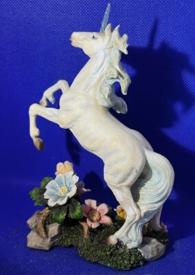2006 Faerie Glen Jollieglow Fairy Unicorn Figurine
