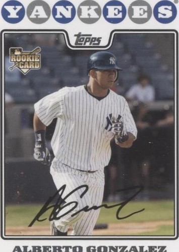 2008 Topps Updates & Highlights - Alberto Gonzalez #UH207