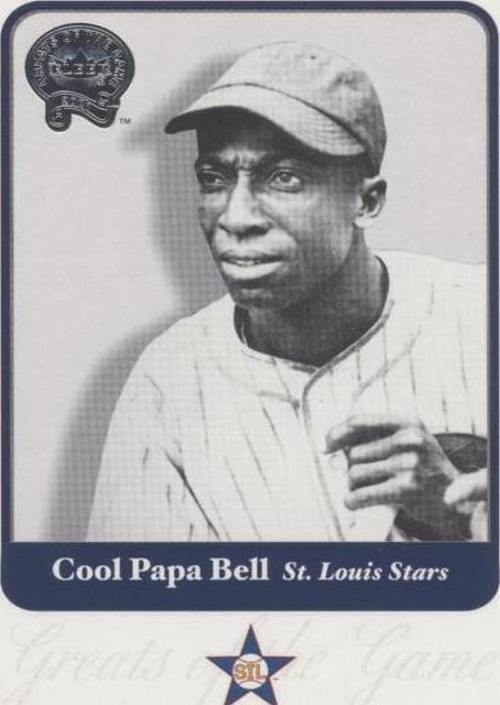 2001 Fleer Greats of the Game - James "Cool Papa" Bell #64