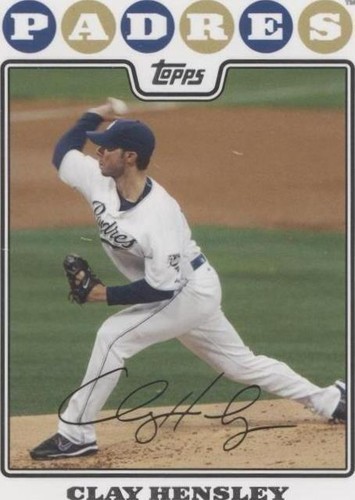 2008 Topps Updates & Highlights - Clay Hensley #UH325