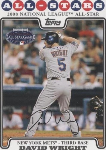 2008 Topps Updates & Highlights - David Wright #UH148
