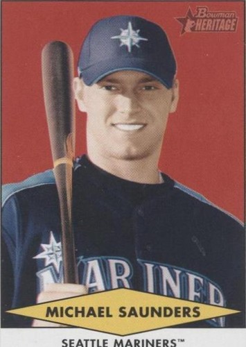 2007 Bowman Heritage - Michael Saunders #BHP35