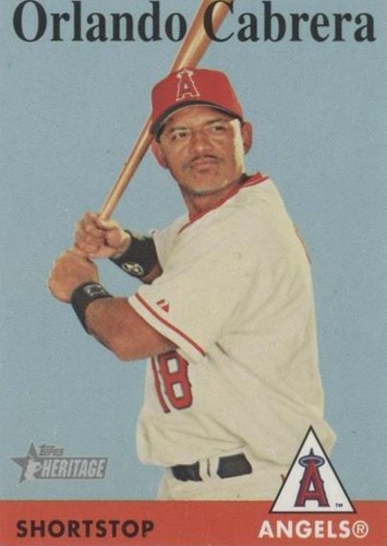 2007 Topps Heritage - Orlando Cabrera #406