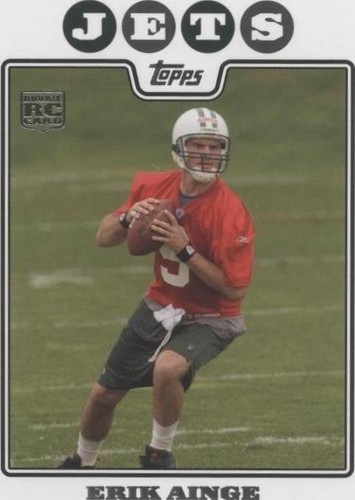 2008 Topps Erik Ainge #339