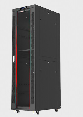 Sysracks 37U 39 Inch Deep IT Free Standing Server Network Rack Cabinet Enclosure