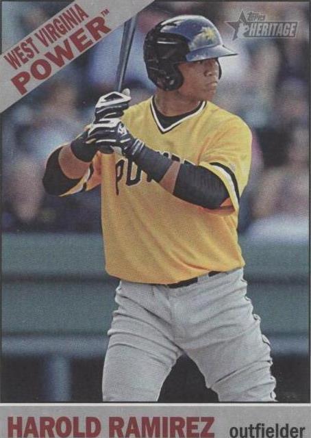 2015 Topps Heritage Minor League Edition - Harold Ramirez #168