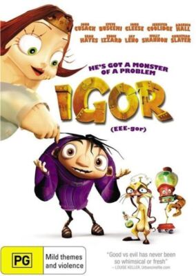 Igor (DVD, 2009) Brand New Sealed R4