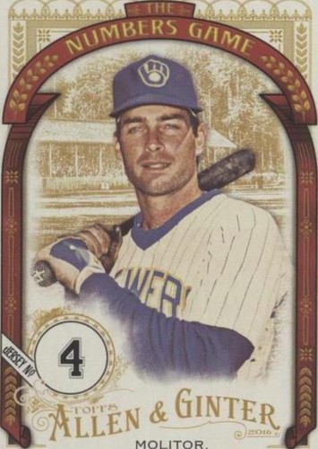 2016 Topps Allen & Ginter - Paul Molitor #NG-91