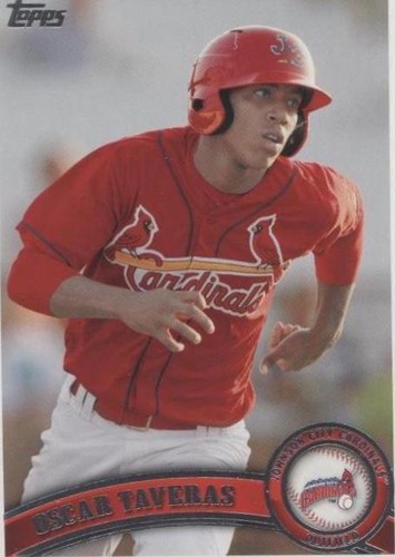 2011 Topps Pro Debut - Oscar Taveras #80