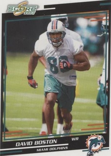 2004 Score David Boston #176