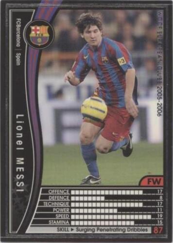 Panini WCCF 2005 - 2006 Lionel Messi (Barcelona) Unopened Panini WCCF 2005 - 2006 Lionel Messi (Barcelona) Unopened