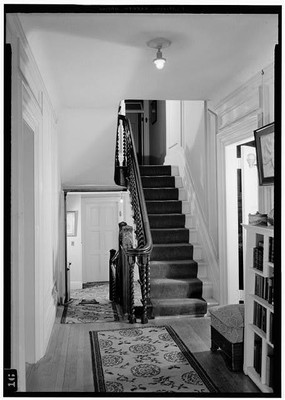 19. Stairway,2nd floor,July 1941. - Springwood,Hyde Park,Dutchess County,NY