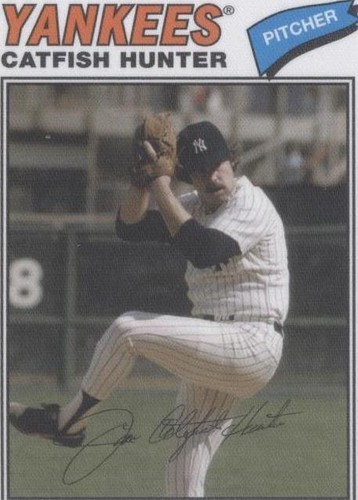 2012 Topps Archives - Catfish Hunter #77C-CH