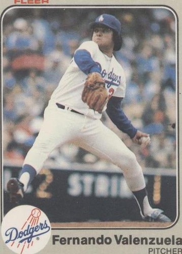 1983 Fleer - Fernando Valenzuela #224