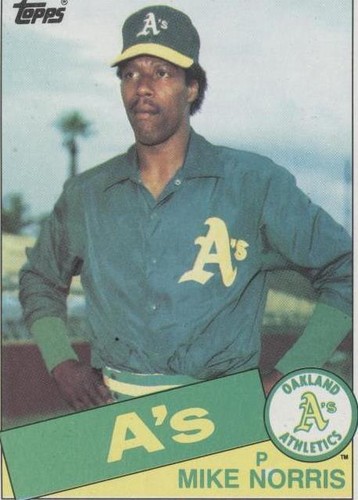 MIKE NORRIS 1985 TOPPS TIFFANY 85 NO 246 NRMINT+ 17106 | eBay