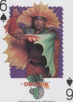 1991 U.S. Playing Card WWF - Ricky "The Dragon" Steamboat #6S