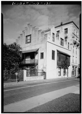 Don Pedro Horruytiner House,214 Saint George St,Saint Augustine,Florida,HABS