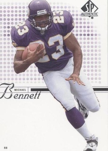 2002 SP Authentic Michael Bennett #76
