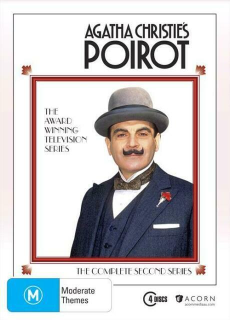 Agatha Christie - Poirot - Series 2 DVD : NEW 9349055000230