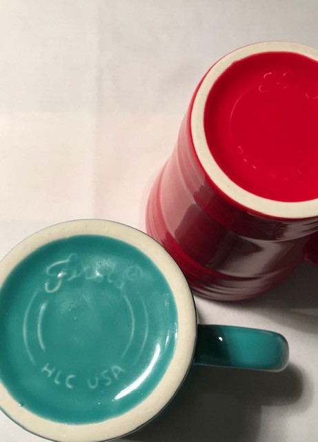 Fiestaware Bristo Latte Mugs