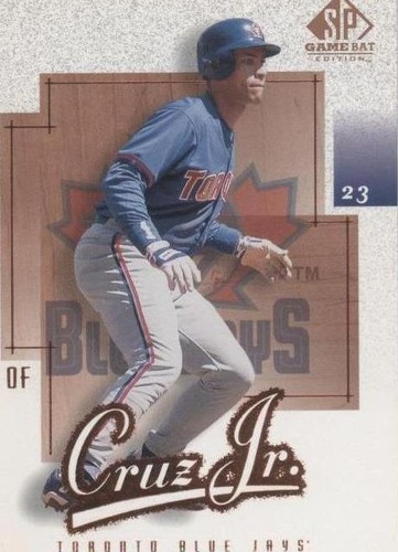 2001 SP Game Bat Edition - Jose Cruz Jr. #10