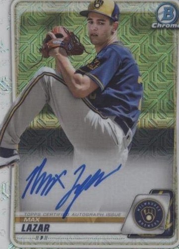 2020 Bowman Chrome - Max Lazar #BCMA-ML