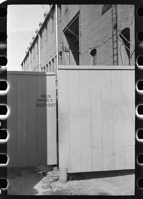Venus Alley,Butte,Montana,MT,Rothstein,1939,Farm Security Administration,FSA,1