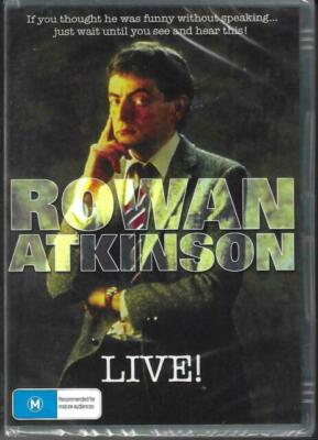 Rowan Atkinson Live DVD Mr Bean fans Brand New and Sealed Plays Worldwide NTSC 0