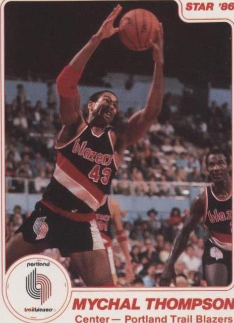 1985-86 Star - Mychal Thompson #109