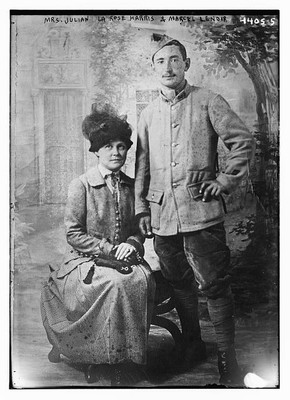 Photo:Mrs. Julian La Rose Harris & Marcel Lenoir,Bain News Service
